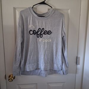 Secret Treasures Light Gray Crewneck Sweatshirt